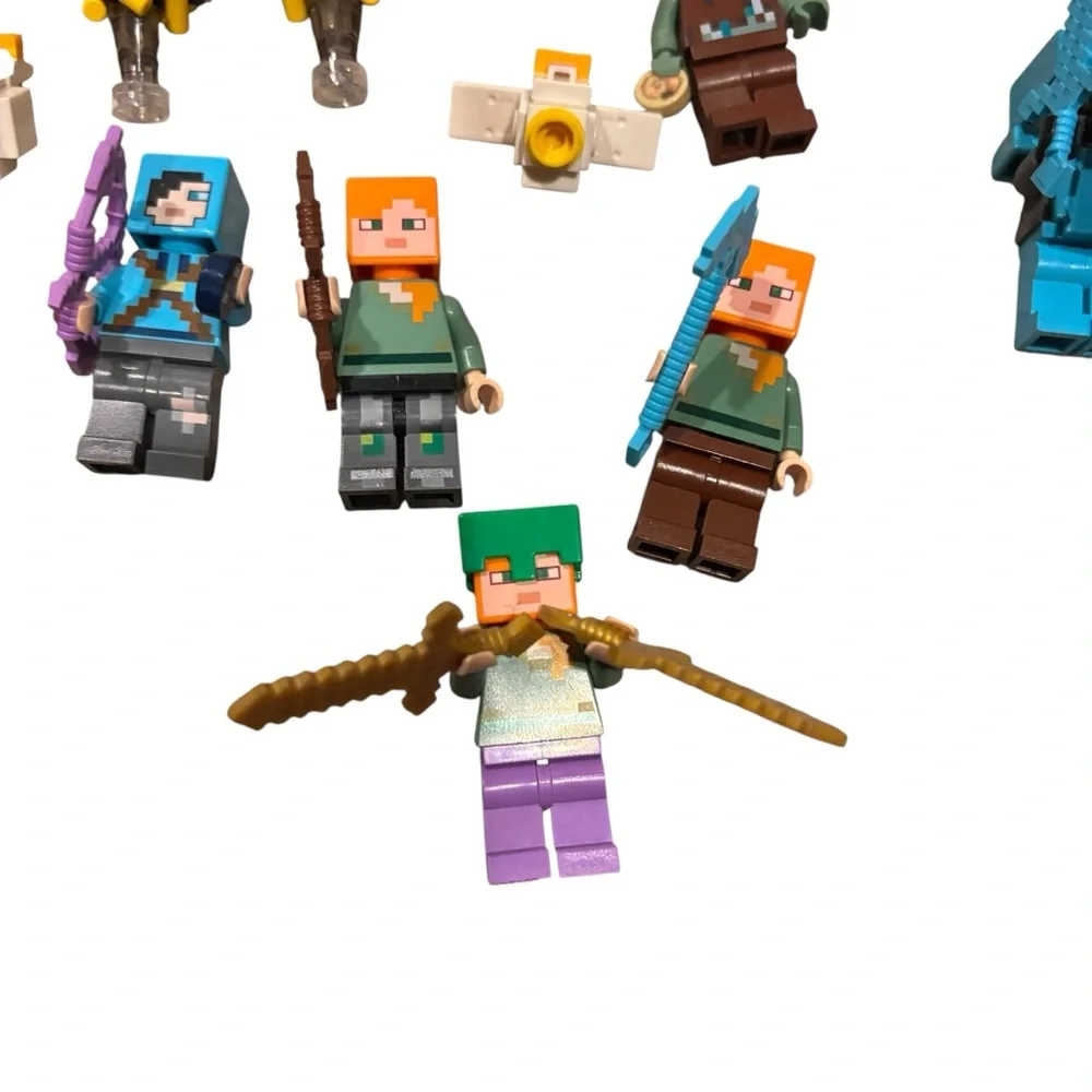 Lot of‎ 10 Lego Minecraft Mini Figures